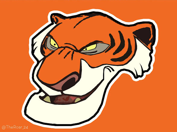 Shere Khan Cincinnati Bengals Logo iron on transfers